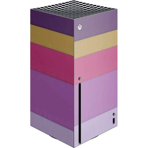 Radiant Orchid Color Block Xbox Series X Skins